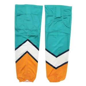 Professional Ice Hockey Socks Breathable Quick Dry 100% Polyester Custom Team Name Slim Fit Hockey Equipment for Adult