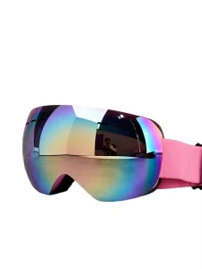 Professional Kids Ski Goggles Double Layer Anti Fog Spherical Lens UV400 Children Snow Goggles Over Glasses