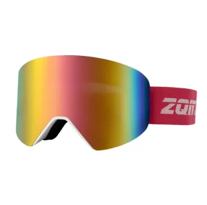 Professional Magnetic Lens Ski Goggles Customized Logo Anti fog Snowboard Goggles UV Protection Winter Sport Eyewear