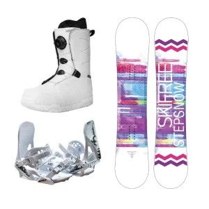 Professional Manufacturer Snowboards & Skis Beginner Snowboard Bindings Boots Set Winter Sports for Women