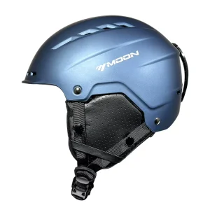 Professional Moon Ski Helmet for Men Snowboard Equipment Anti Collision Warm Gear Large Asian Head Circumference for Both Skiing