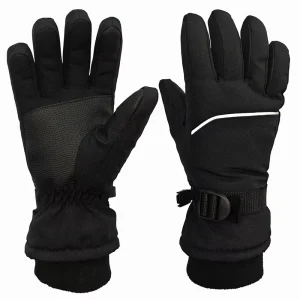 Professional Unisex Winter Ski Gloves Polyester Split Finger Waterproof Thermal Insulated UV Protection Touchscreen Windproof