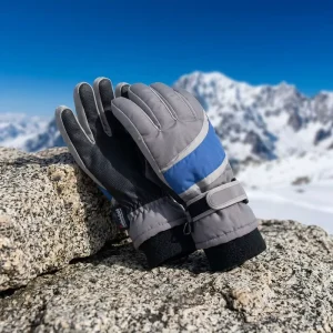 Professional Waterproof Ski Gloves with Impact Protection TJ SNOW Thermal Snowboard Gloves for Men Extreme Cold Weather