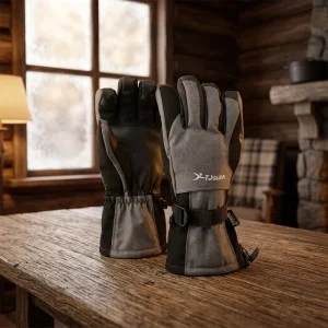 Professional Waterproof Ski Gloves with Impact Protection Thermal Snowboard Gloves for Unisex Extreme Cold Weather