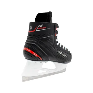 Professional Winter Bandy Hockey Skate Equipment Team Ice Hockey Shoes in Black