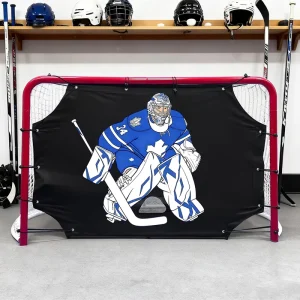 Quality Factory Direct Youth Ice Hockey Roller Hockey Equipment Easily Transportable Hockey Training Goal