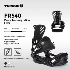 Quick Change Binding Snowboard Snow Boots for Men Women Adult All Round Carving Park Professional Skiing Gear EVA Leather