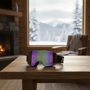 Racing Ski Goggles Aerodynamic Design