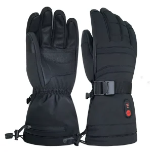 Rechargeable Heated Gloves Touchscreen Compatible with 3 Heat Settings Waterproof Thermal