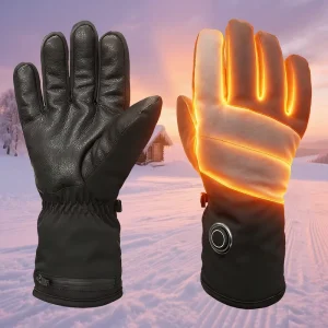 Rechargeable Heated Gloves Waterproof Windproof Thermal Insulated Customizable Thickness