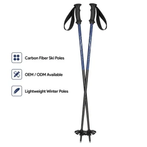 Rental Ski Poles Aluminum Carbon Composite Resort Snow Poles