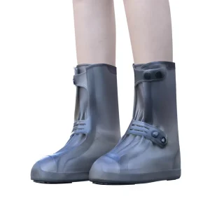 Reusable Silicone Waterproof Non-Slip Motorcycle Rain Shoe Covers
