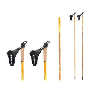 Roller Ski Pole 1 Section 50% Carbon Fiber Tungsten Cross Country Alpine Ski Stick Unisex Factory