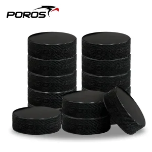 Rubber Customized Ice Hockey Puck with Printed Logo