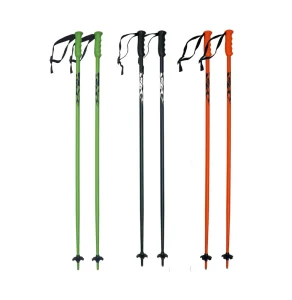 Rubber Grip Aluminum Alloy Ski Pole
