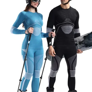SGY04 05 New Winter Heated High quality Men’s Ski Snow Wear Energy enhancing Sports Quick dry Clothing Windproof Warm