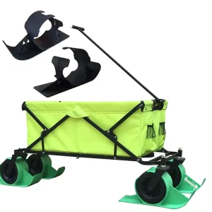 SUNMATE Present Winter Sport Fun Plastic Unisex Sleigh Snow Sled Toboggan