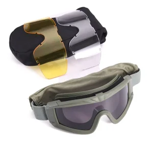 Safety Outdoor Training Anti Fog Wind and Sand Protective Motorcycle Cycling Ski Mountain Sports Tactical Goggles