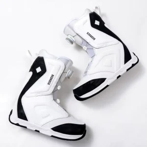 Sheepba Quick Drying Snowboard Ski Boots Waterproof Non Slip Warm Winter Black White Color for Women and Men