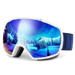 Shock-Resistant Ski Goggles for Men and Women Anti-Fog UV Protection Snow Goggles