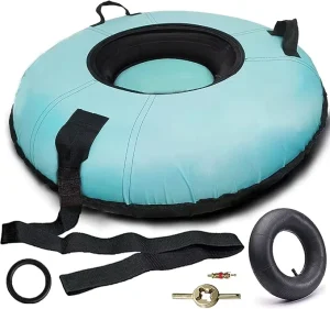 Ski Donut Slide Tire Tyre Tube Sledges Sleds & Snow Tubes for Outdoor Rainbow Slide Snow Tubing