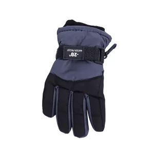 Ski Gloves Winter Outdoor Sports Cycling Thickened Non Slip Waterproof Split Finger Mountain Climbing Warm Polyester