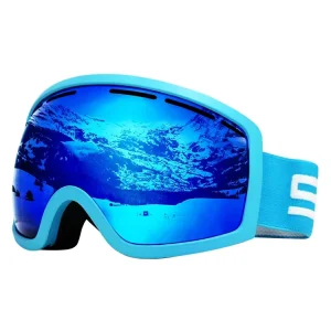 Ski Goggles Anti-Slip Snowboard Eyewear Mirror Polarized Lens CE Safety Glasses