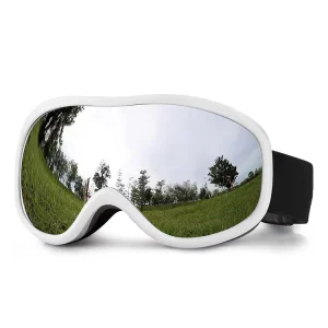 Ski Goggles CE-Certified Snowboard Glasses Impact-Resistant Polycarbonate Anti-Fog Sports Sunglasses