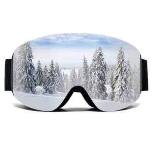 Ski Goggles CE UV Protection Magnetic Lenses Snowboard Glasses Adults Anti-Ultraviolet Snow Sports Eyewear