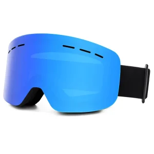 Ski Goggles CE UV400 Protection Snowboard Skiing Glasses Mirror Polarized Lenses OEM Anti-Fog Snow Sports Sunglasses Custom Logo