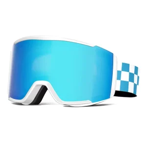 Ski Goggles Double Layer Frameless Removable Polarized Lens Winter Sports Glasses UV400 Protection Snowboard Safety Eyewear Logo