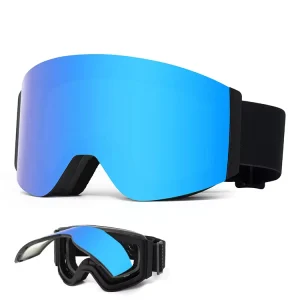 Ski Goggles Flip Up Snow Sports Eyewear OEM Skiing Sunglasses Removable Sponge Pad Snowboard Safety Glasses Manufacturer Custom