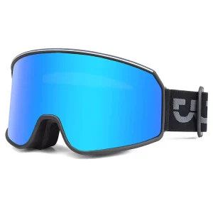 Ski Goggles Polarized Anti-Fog Lenses TPU Frame UV400 Snowboard Glasses