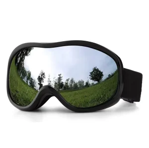 Ski Goggles Polarized Dual Lens UV400 Protection Mirror Lenses PC Frame Snowboard Glasses Snow Sports Safety Eyewear Custom Logo
