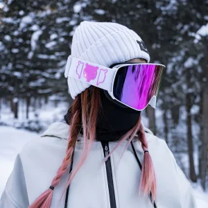 Ski Goggles Sport OEM Custom Anti Fog Snowboard Goggles Straps Magnetic Lens Snow Goggles