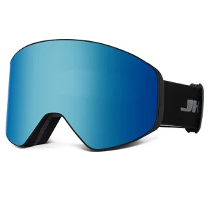Ski Goggles UV400 Protection Anti-Fog Polarized Magnetic Lenses for Skiing and Snowboarding