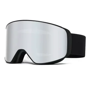 Ski Goggles UV400 Protection Mirror Polarized Lens Magnetic