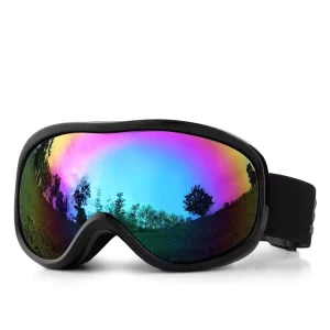 Ski Goggles UV400 Protection Mirror Polarized Lenses Impact Resistant Snowboard Glasses Skiing Sports Safety Eyewear Custom Logo