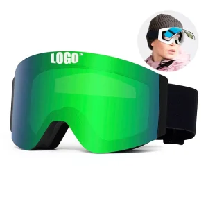 Ski Goggles UV400 Protection Removable Sponge Pad Polarized Lenses
