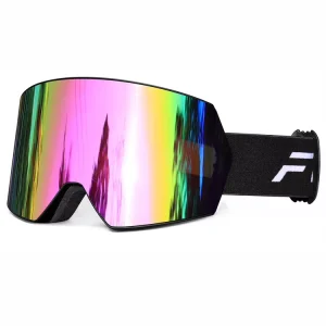 Ski Goggles UV400 Protection Skiing Goggles Snowboard Safety Glasses Anti Fog Lenses OEM Snow Sports Eyewear Manufacturer Custom