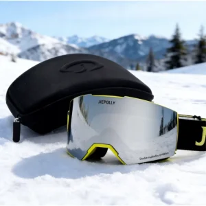 Ski Goggles with Magnetic Lens Technology for Professional and Beginner Skiers