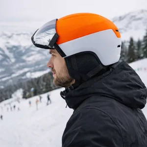 Ski Helmet Customized CE Certified Winter Sport Snowboard Unisex Snow Helmet with Integrated Goggle