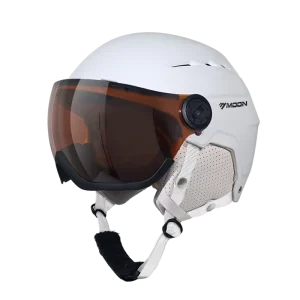 Ski Helmet with Goggle Strap for Winter Sports