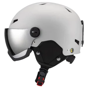 Ski Helmet with UV Goggles Lightweight Impact Resistant ABS Shell Warm Comfortable Snowboarding Winter Sports Helmet