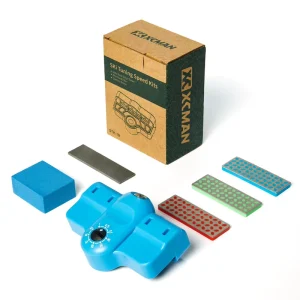 Ski Snowboard Tuning Edge Combo Kit with Ski Snowboard Side and Base Edge Tuner Gummy Stone 120 Grit 3pcs Diamond Stone