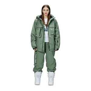 Ski Suit Waterproof Windproof Outdoor Sports Warm Women Men Skiing Snow Suit Breathable Snowboarding Clothes Pants Set