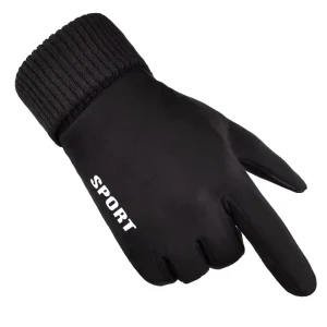 Skiing Waterproof Windproof Customize Anti Slip Thermal Touch Screen Glove