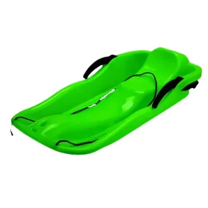 Snow Conditions Flexible Pull Rope and Handles Toboggan Winter Desert Prairie Plastic Snow Sled