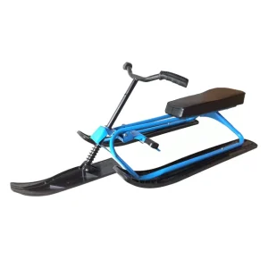 Snow Sled King Size Adult Red and Blue