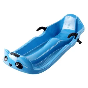 Snow Sledge Sled Sleigh Foot Brakes and Steering Scooter Toboggan Winter Outdoor Activities for Kids Boy Girl